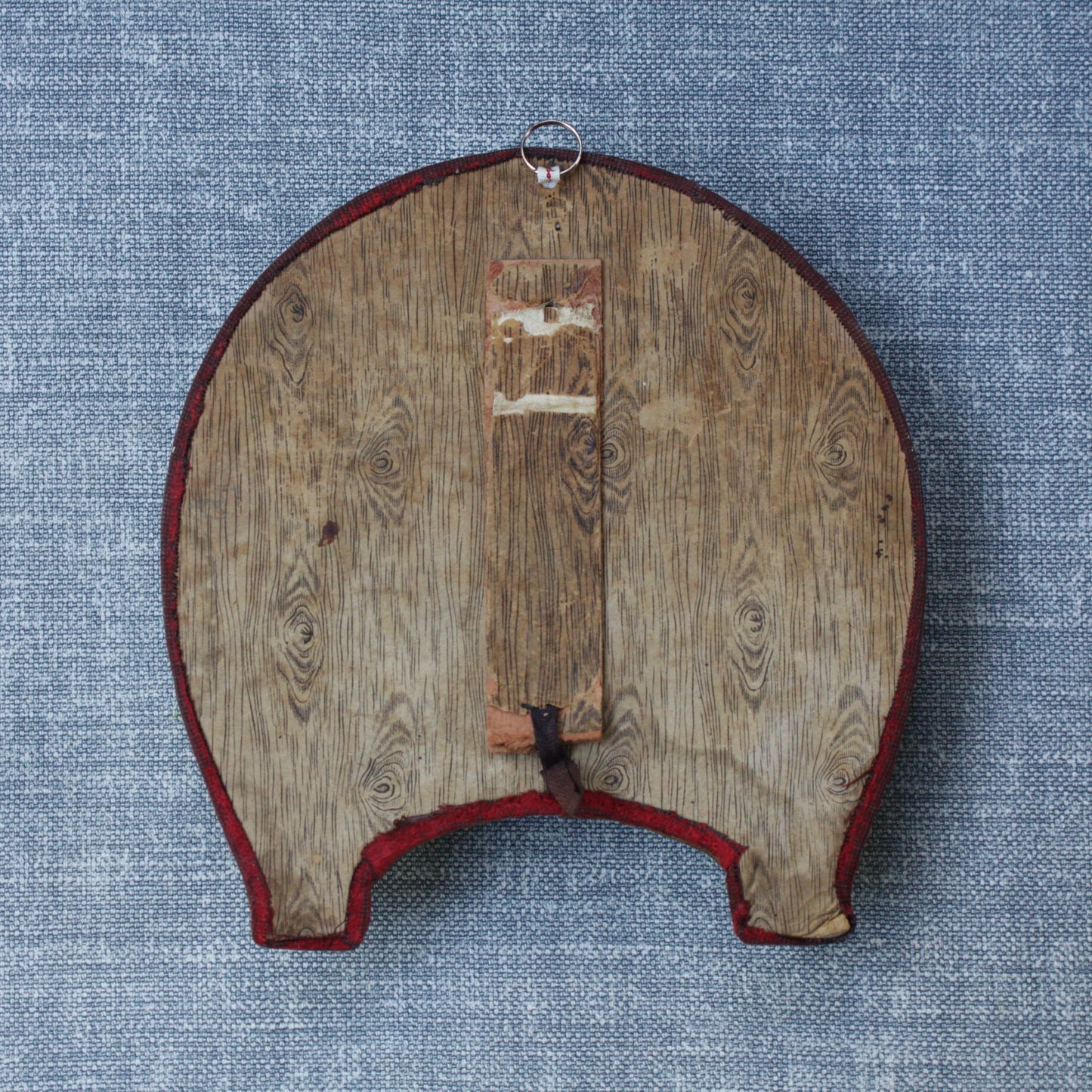 
                  
                    an antique victorian keep sake love token, shell sailors valentine lucky horseshoe.
                  
                