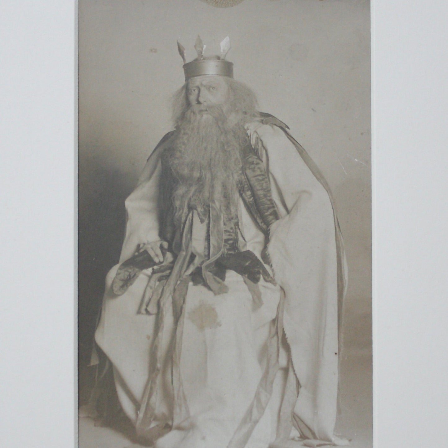 
                  
                    " king neptune " a victorian photographic portrait.
                  
                