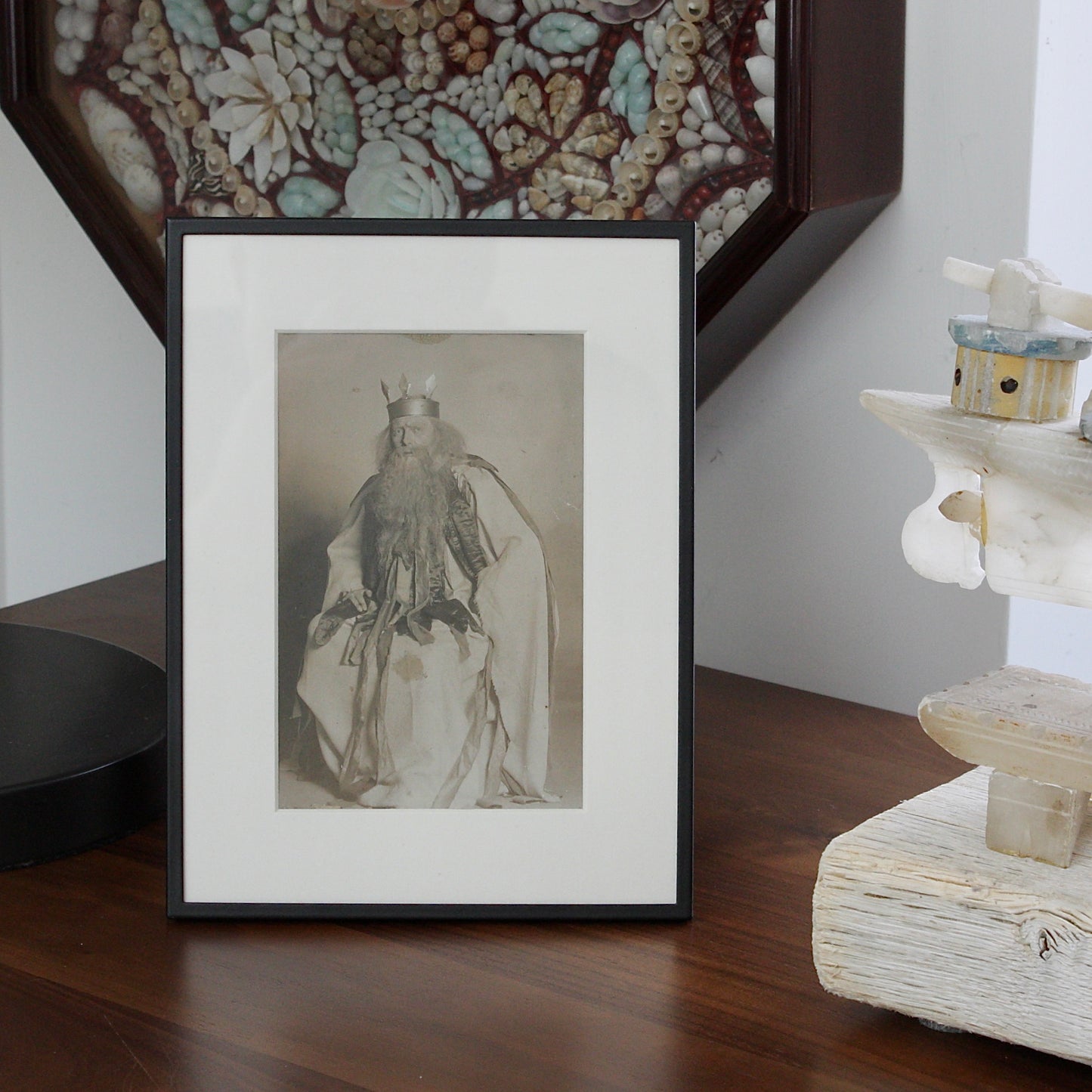 
                  
                    " king neptune " a victorian photographic portrait.
                  
                