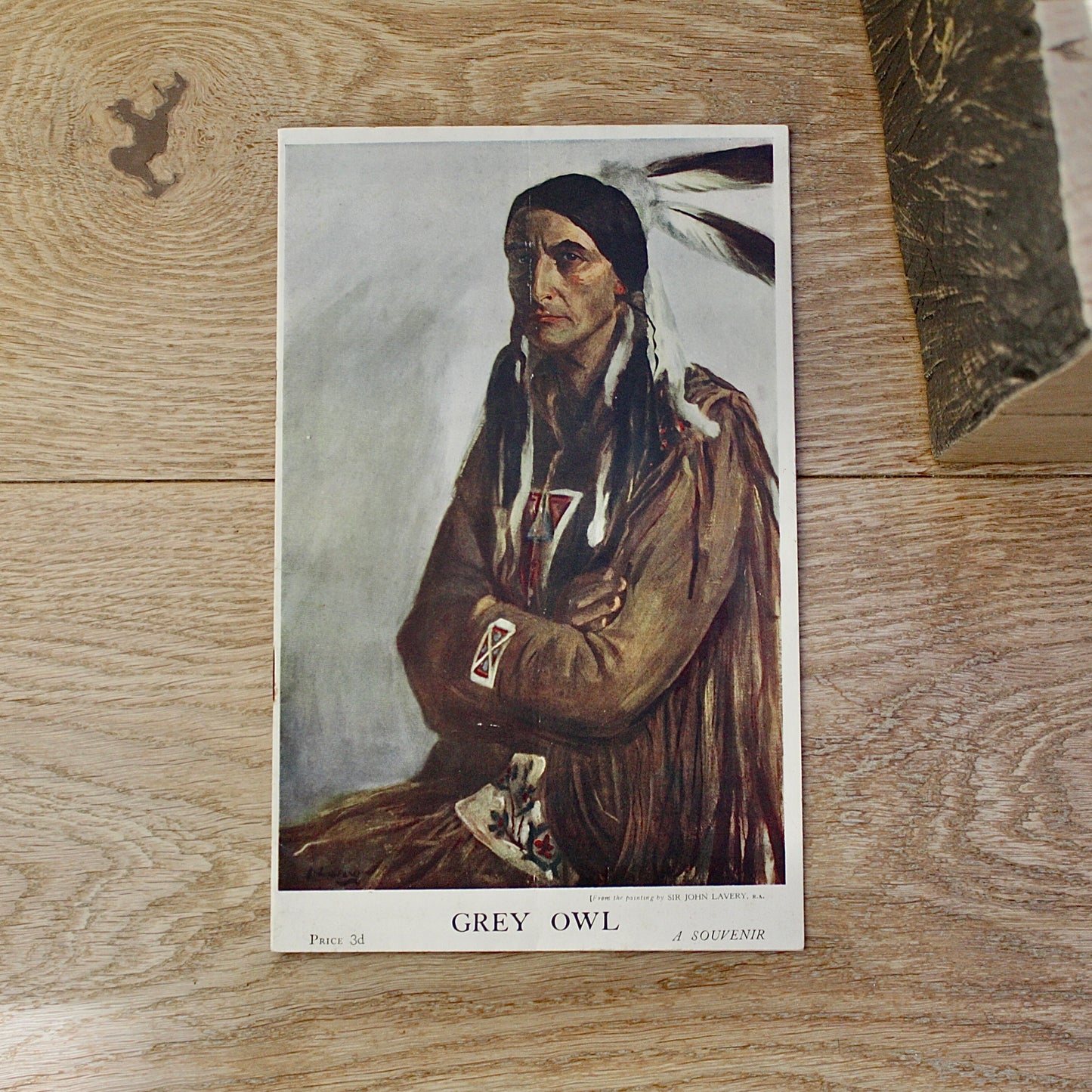 
                  
                    grey owl a souvenir booklet.
                  
                