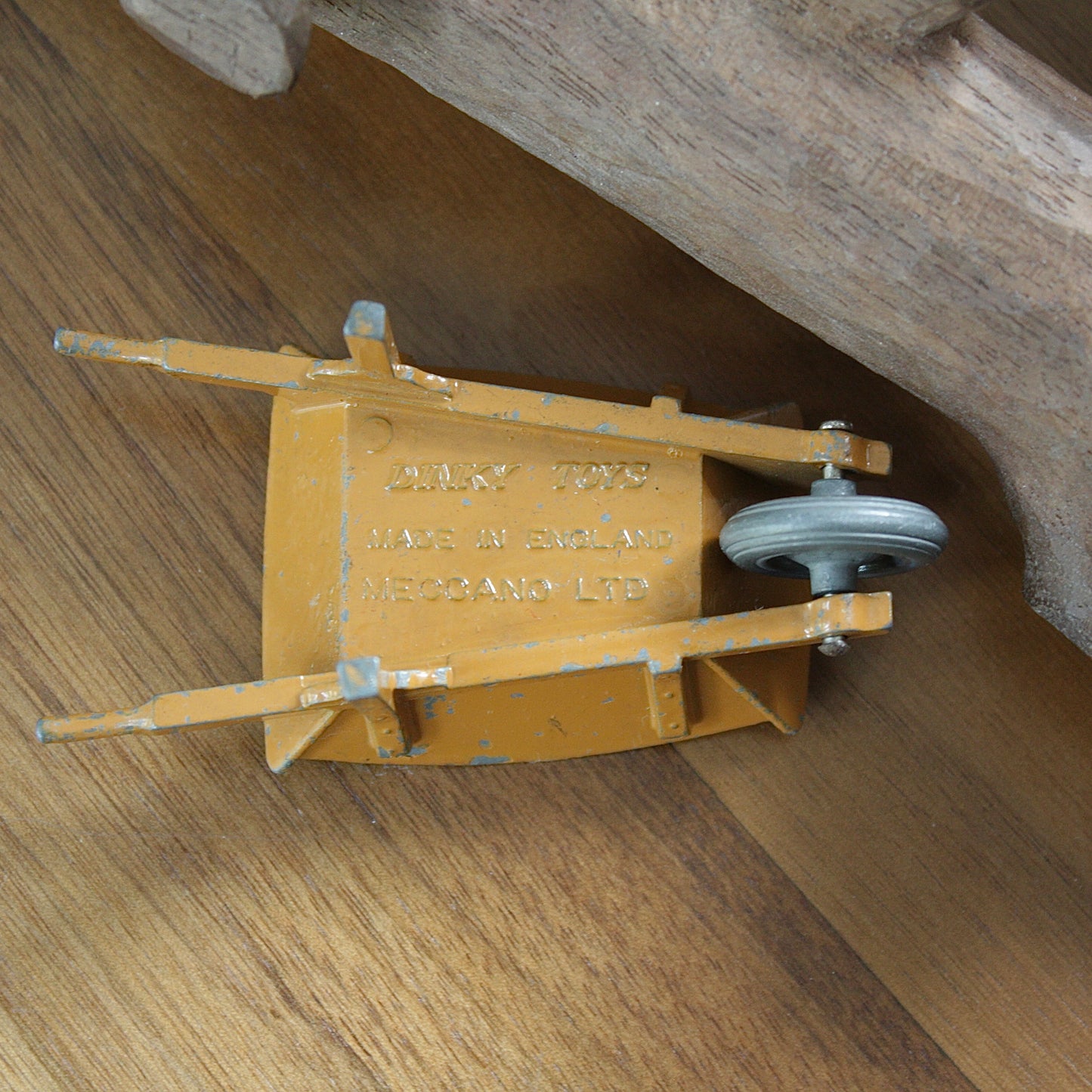 
                  
                    a miniature wheelbarrow.
                  
                
