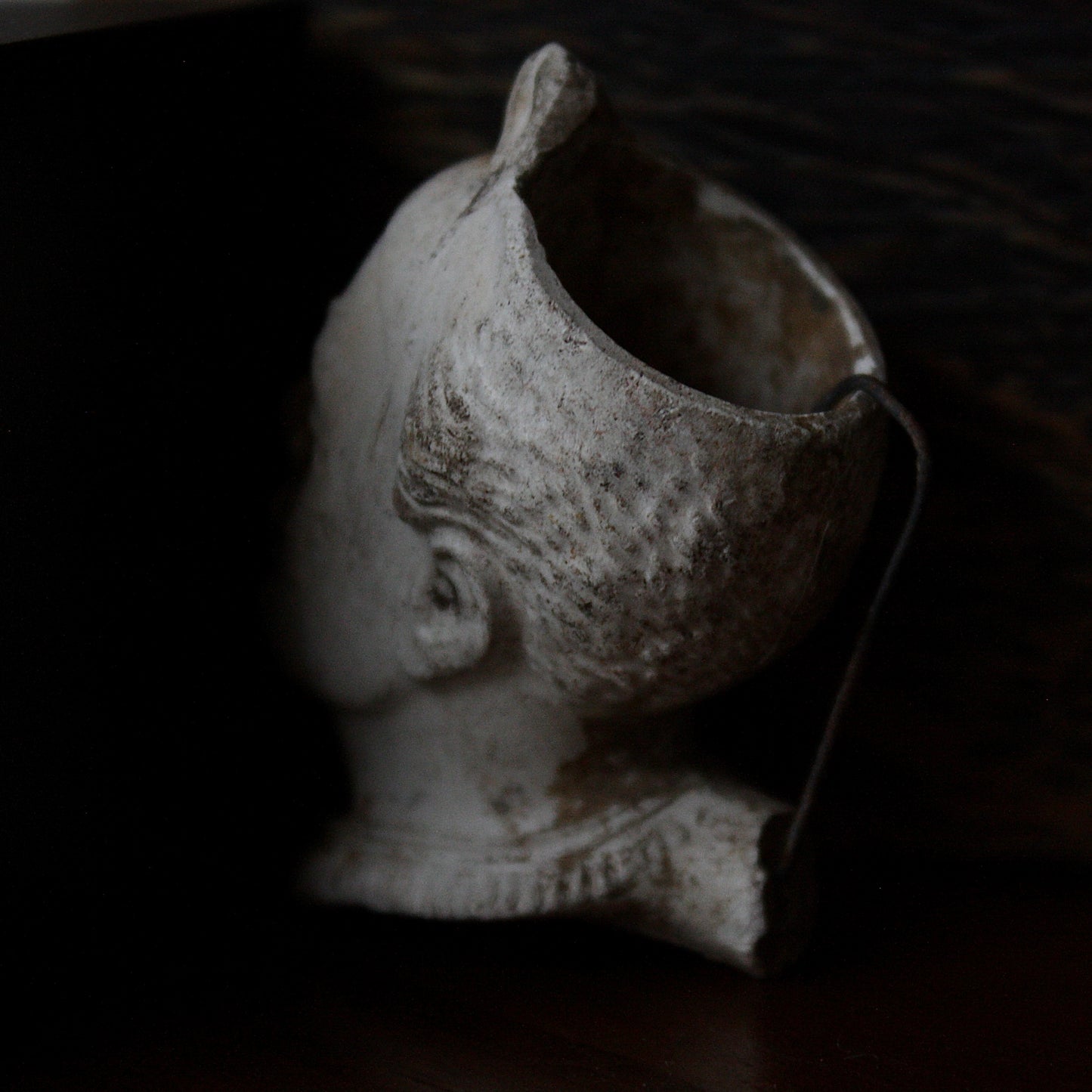 
                  
                    an actor from the mikado, a victorian character clay tobacco pipe.
                  
                