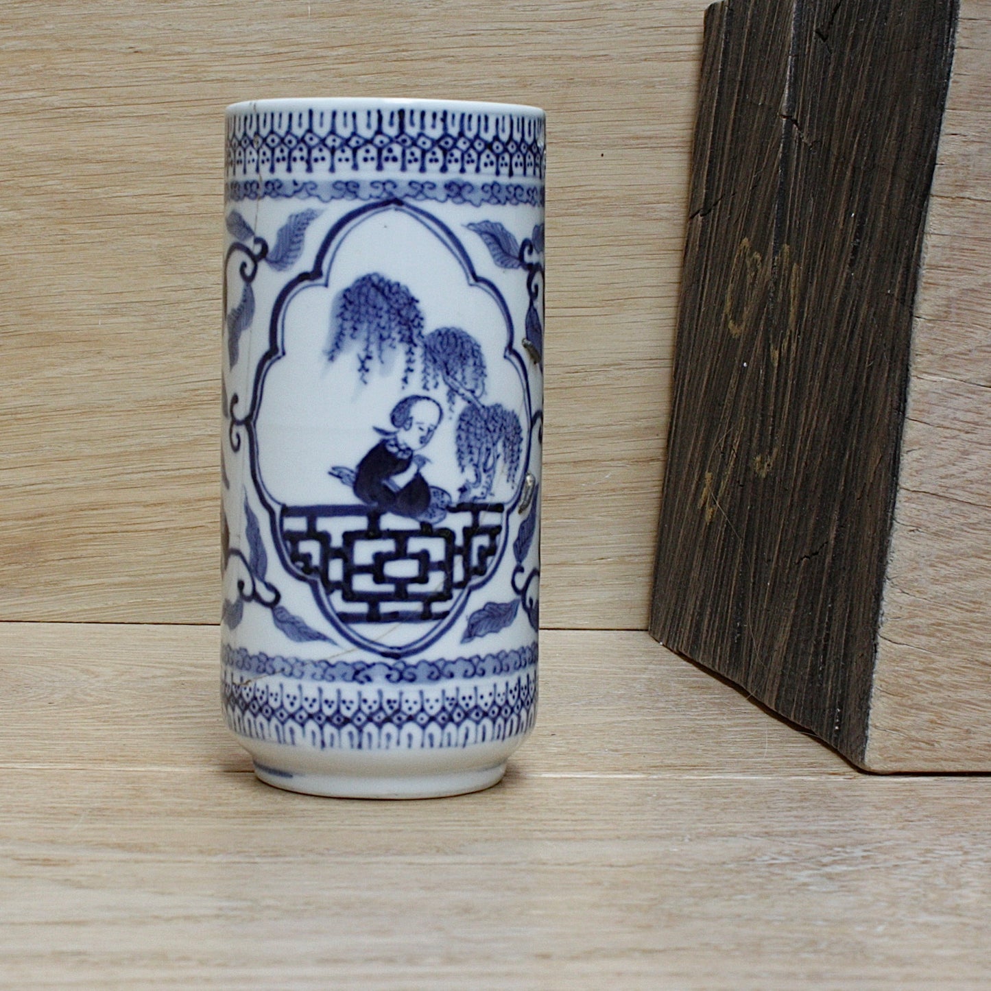 
                  
                    kangxi revival brush pot.
                  
                