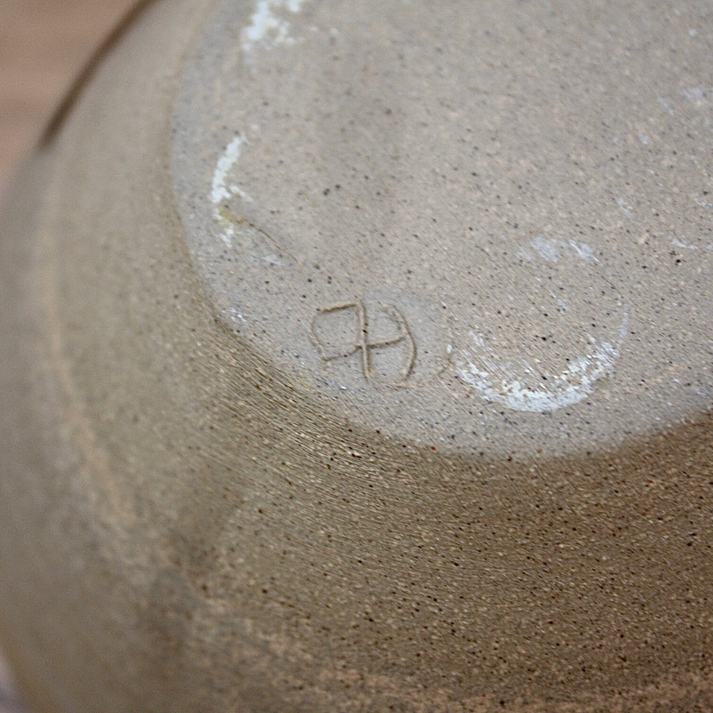 
                  
                    a pair of studio pottery bowls by alan brough.
                  
                