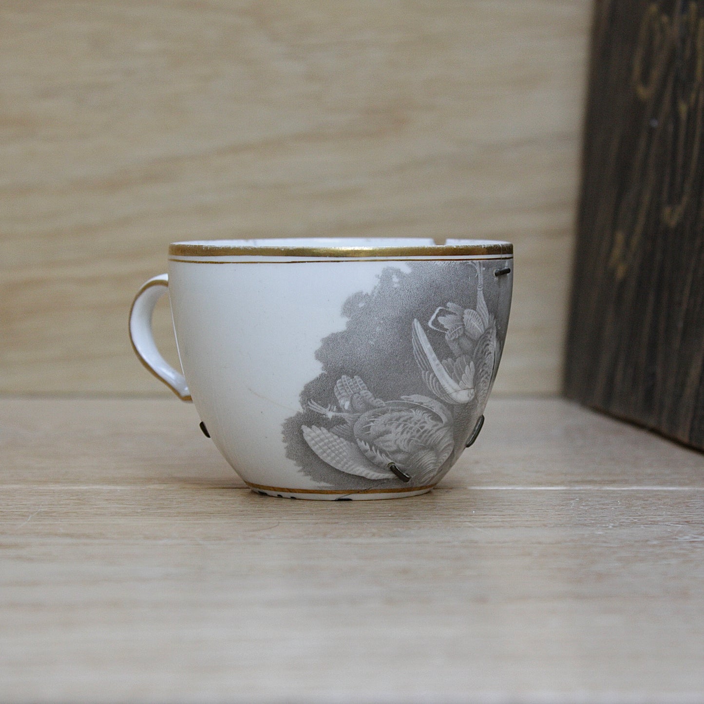 
                  
                    a rare spode tea cup.
                  
                