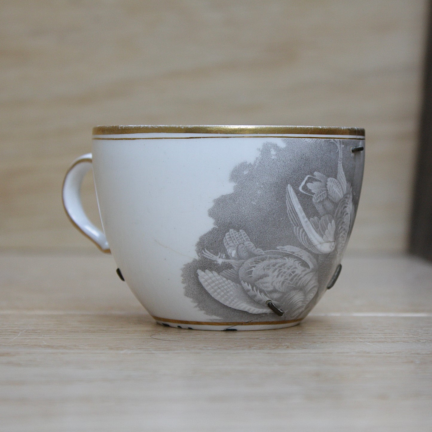
                  
                    a rare spode tea cup.
                  
                