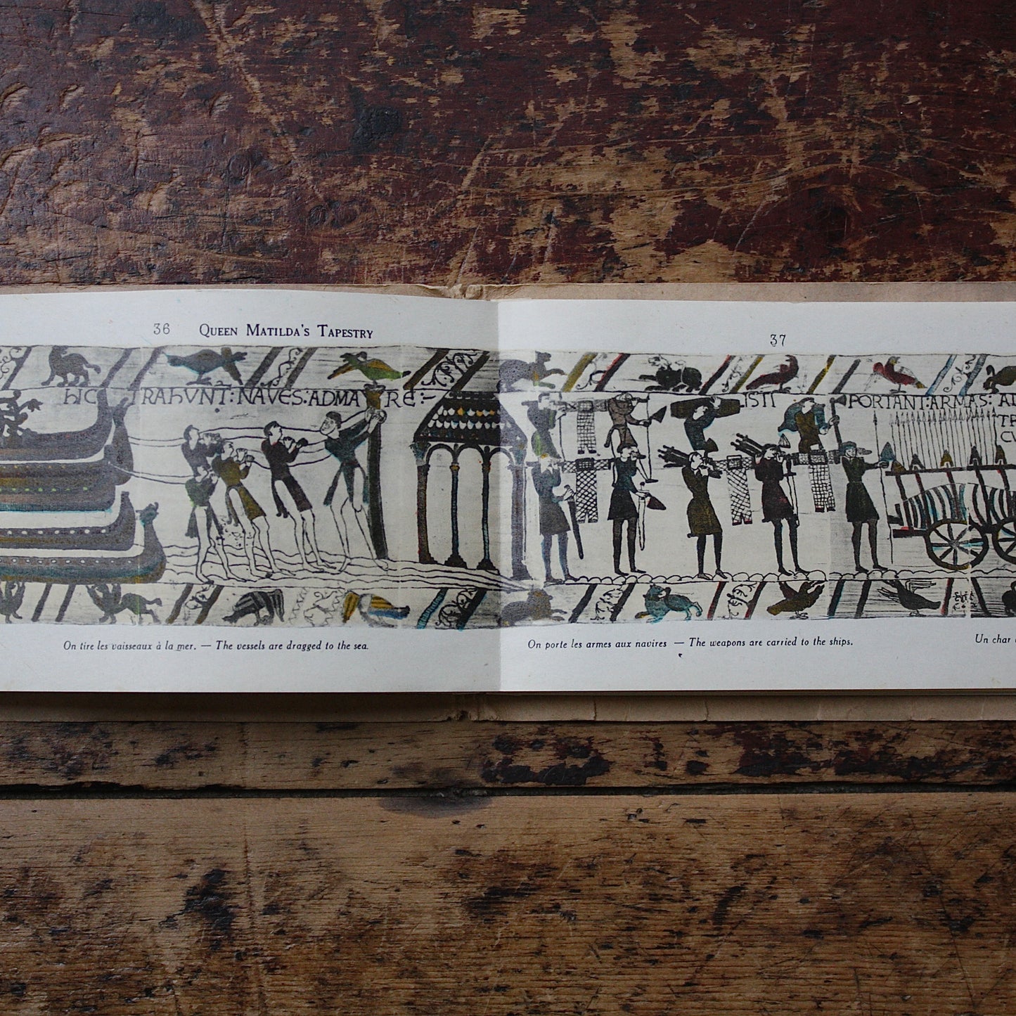 
                  
                    the complete bayeux tapestry of queen matilda.
                  
                