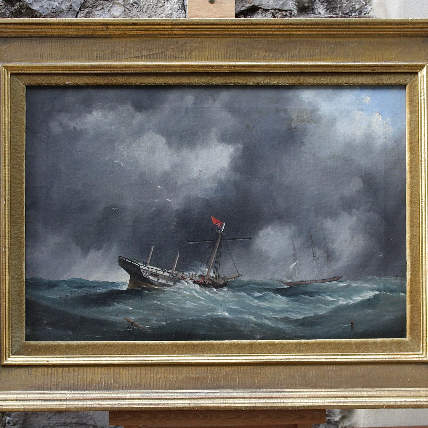 
                  
                    " out of the tempest " by henry frost.
                  
                