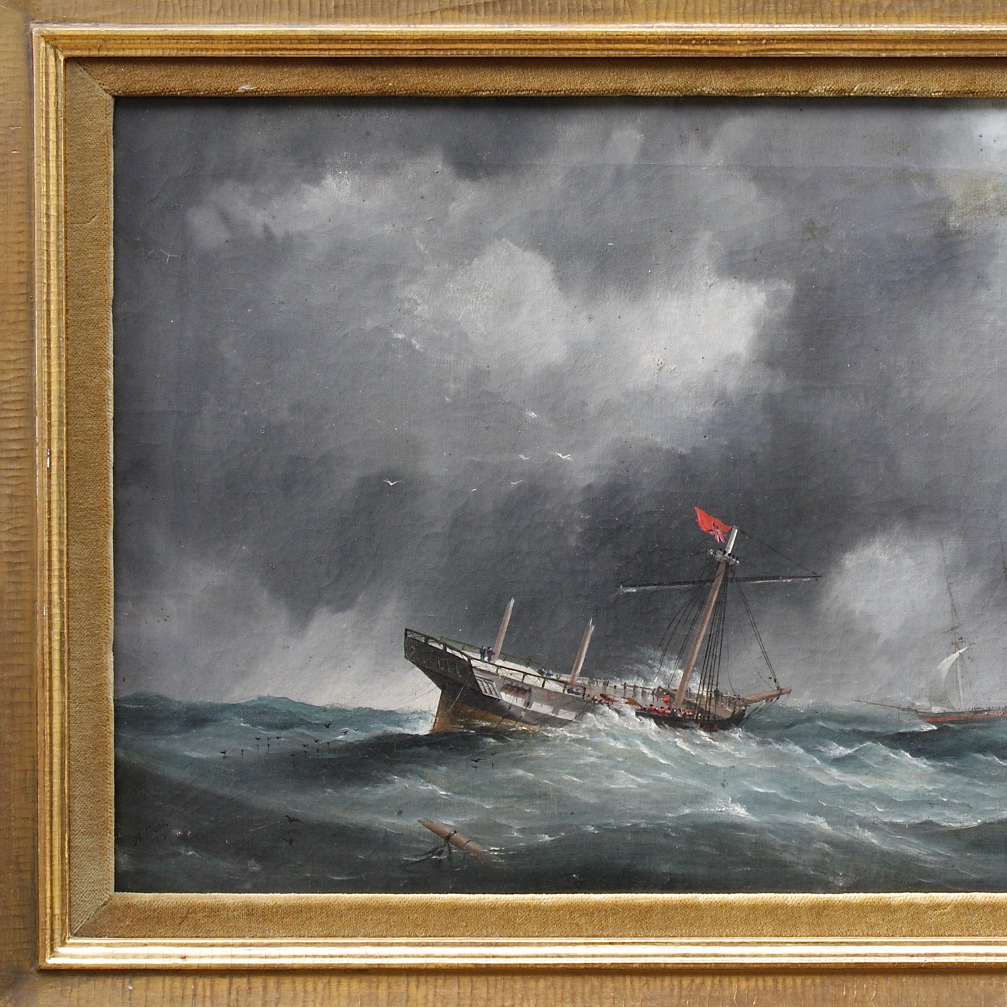 
                  
                    " out of the tempest " by henry frost.
                  
                