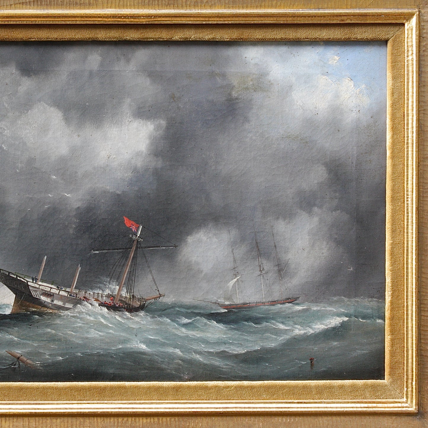 
                  
                    " out of the tempest " by henry frost.
                  
                