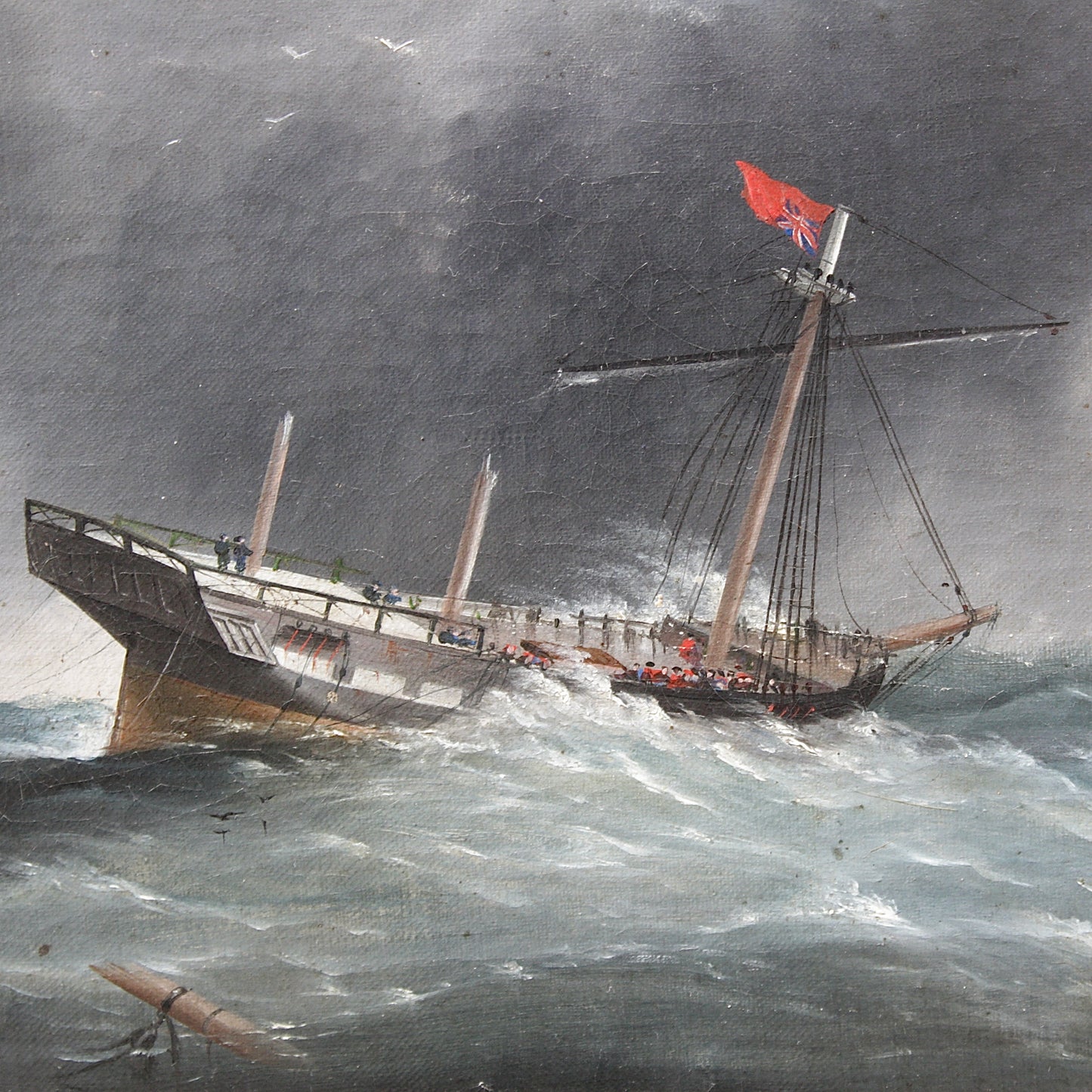 
                  
                    " out of the tempest " by henry frost.
                  
                