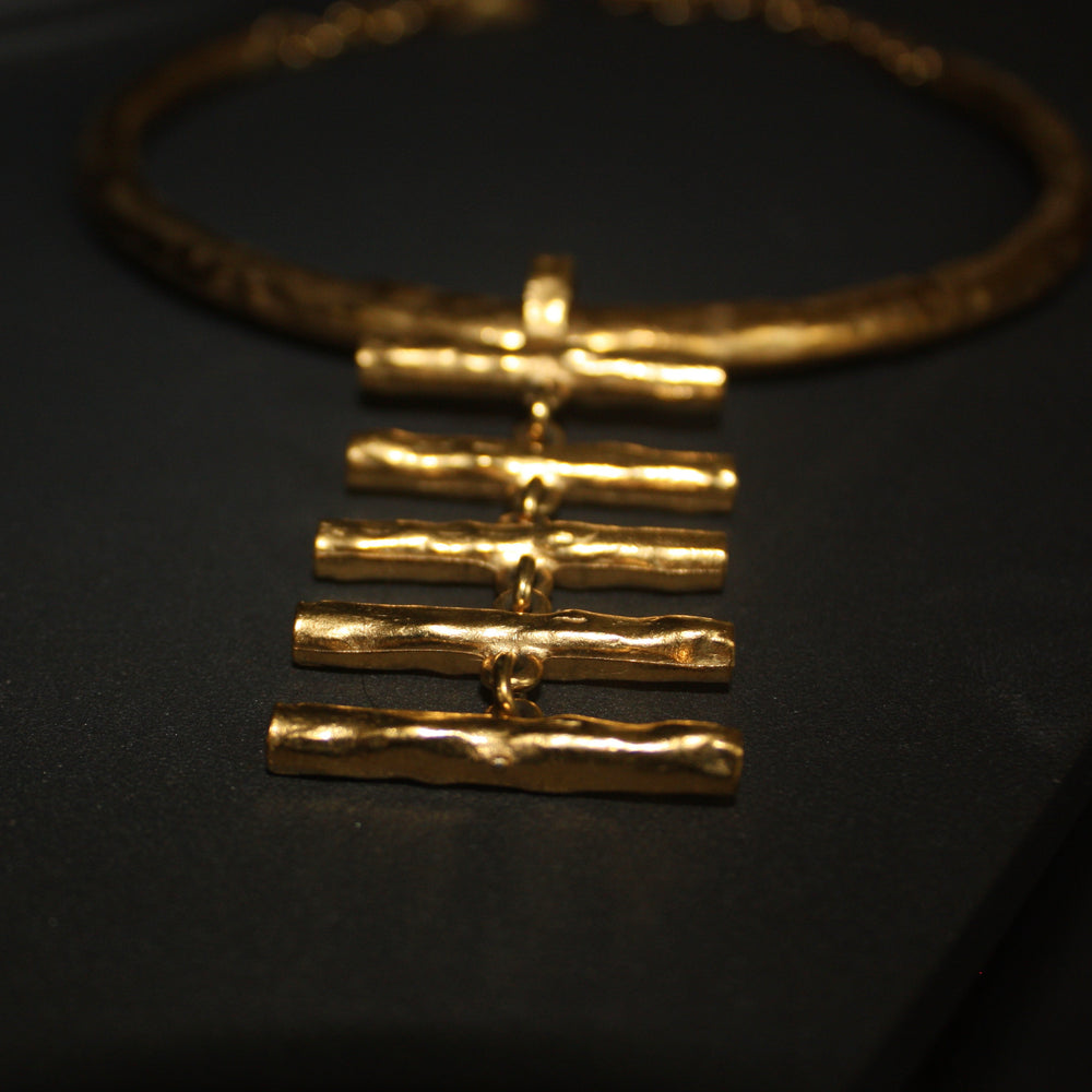 
                  
                    gold plated necklace by biche de bere Paris
                  
                