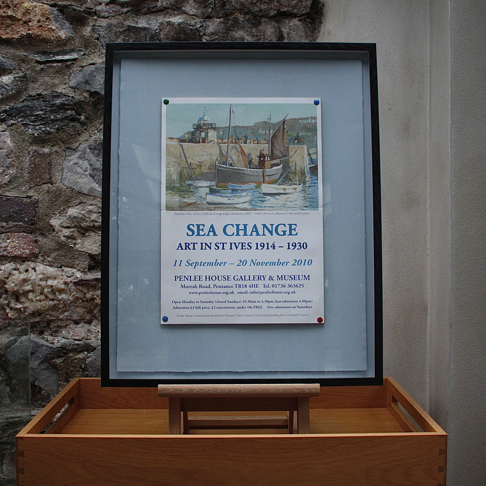 penlee gallery exhibition poster