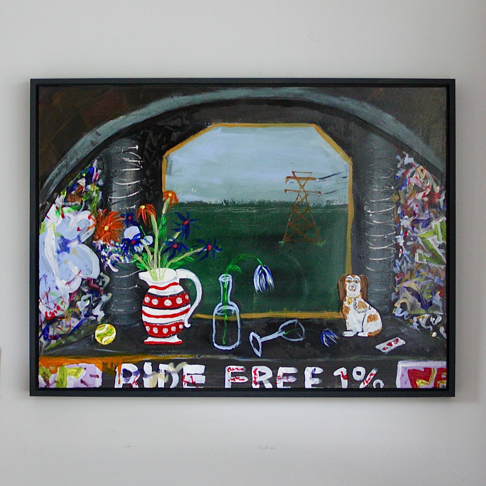 ace of hearts, still life on the casement, by d.g.shields