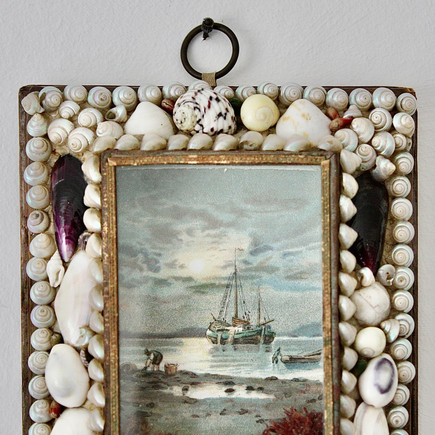 
                  
                    sailors valentine, keepsake, love token picture box
                  
                